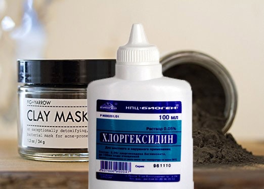 Правила применения хлоргексидина от прыщей