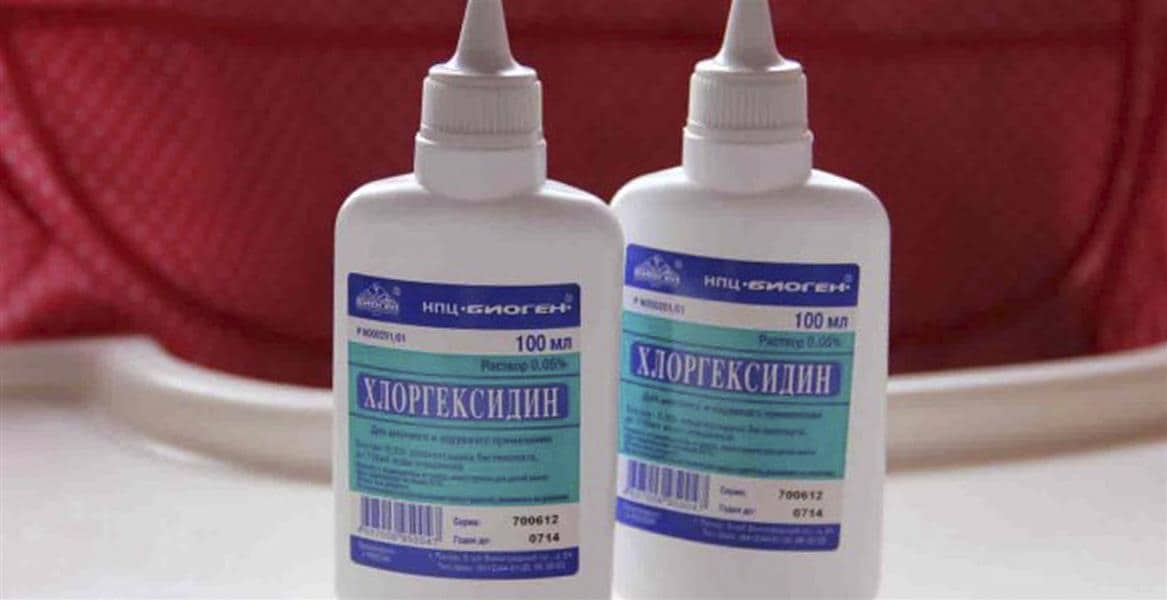Правила применения хлоргексидина от прыщей