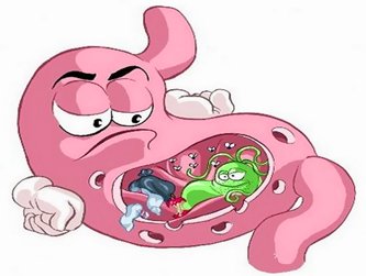 Инфекция в желудке Инфекция в желудке